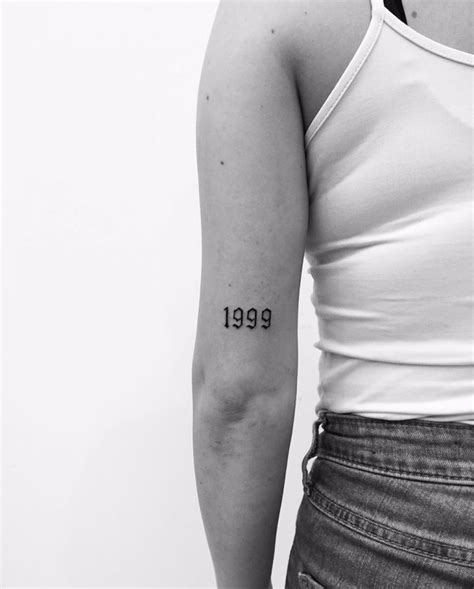 1999 tattoo|1999 minimalist tattoo.